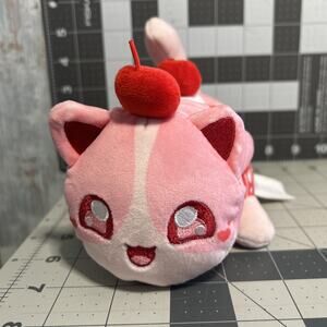 Aphmau MeeMeows Litter 3: Pink Cherry Cupcake Cat 6" Plush